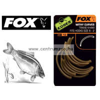  Fox Edges™ Withy Curve Adaptor - Trans Khaki Hook 6 - 2 (Cac562)