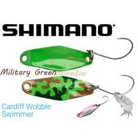 Shimano Cardiff Wobble Swimmer 2,5G Military Green 25T (5Vtr025L25)