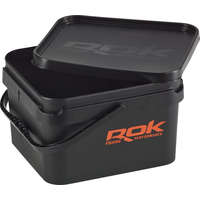  Rok Fishing Performance - Black Square Bucket 10 literes vödör + tető