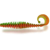  Zebco Magic Trout T-worm Twister Cheese 5,5cm 1,5g Neon Green Orange 6db (3279301)