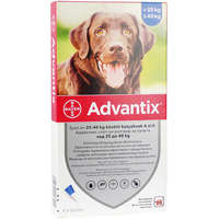  Advantix Spot On 1x4ml kullancs és bolha elleni csepp 25-40kg közti kutyáknak