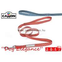  Camon Dog Elegance Blue 10Mmx1,2M Textil Póráz (Dc062/G) Kék