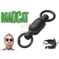  Mad Cat Stainless Ball Bearing Swivels #2 165Lb 75Kg Black - 3Db Csapágyazott Erős Forgó (70905)