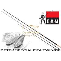  D.A.M Detek Specialista Twin-Tip 12&#039; 3.60M 2Lbs 2Rész Bot (75557)