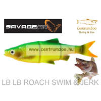  Savage Gear Lb Lb Roach Swim & Jerk 10.5Cm Gumihal Firetiger (61894)