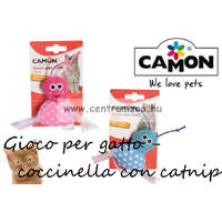  Camon Gioco Per Gatto - Coccinella Con Catnip - Macska Játék (Ag032/C)