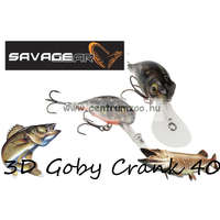 Savage Gear 3D Goby Crank 50 7G F 02-Uv Red & Black (62165)