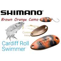  Shimano Cardiff Roll Swimmer Camo Edition 1.5g Brown Orange Camo 23T (5Vtrc15R23)