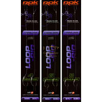 Rok Fishing Loop-Rig Curve Shank - No4 2Db (060334) Előkötött Bojlis Horog