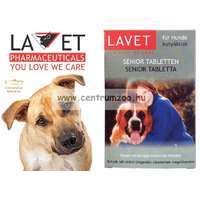  Lavet Senior Tabletten - Vitamin Készítmény (Senior) Kutyák Részére 40G 50Db (030110005)