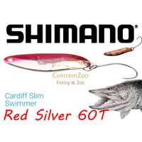 Shimano Cardiff Slim Swimmer Ce 4,4G Red Silver 60T (5Vtrs44N60)