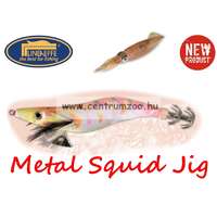  Lineaeffe Super Attractive Metal Squid Jig Colab-3 Tengeri Műcsali 9,0Cm (5079613) -Pink-Narancs