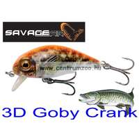Savage Gear 3D Goby Crank Sr 5Cm 6,5G Floating Uv Orange (71731)