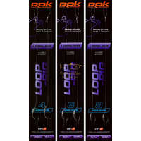 Rok Fishing Loop-Rig Vide Gape - No6 2Db (060228) Előkötött Bojlis Horog