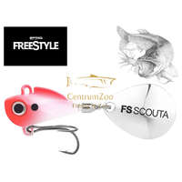 Spro Freestyle Scouta Jig Spinner 10G Wobbler - Red Head (4696-012) Műcsali