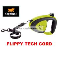  Ferplast Flippy Tech Deluxe Cord Small Green Zsinóros Póráz - Zöld