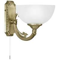 Eglo Fali lámpa 1x40W E14 húzókapcsolós bronz Savoy 82751