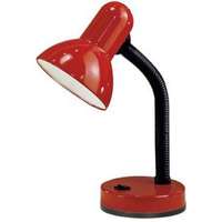 Eglo Írósztali lámpa 1x60W E27 hajlítható mag:30cm piros Basic 9230