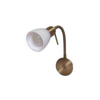 Rabalux Fali spot lámpa flexibilis, kapcsolós vezetékkel bronz/fehér Soma 6320 Rábalux