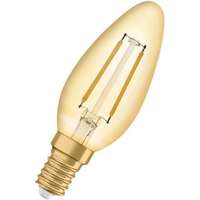 Osram LED Vintage Dekor izzó 2.50W Vintage 1906 LED E14 B35 Nem Szabályozható 2400k