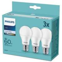 Philips LED bulb A60M FR Set 3x9 60W 4000K 806lm E27 15.000h
