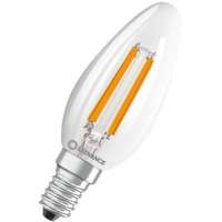 Ledvance LED gyertya izzó E14 Meleg Fehér 2700K 2.9W 470lm LED CLASSIC B ENERGY EFFICIENCY C DIM S Szabályozható