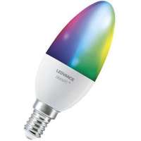 Ledvance LED izzó E14 4.9W SMART+ WIFI CANDLE MULTICOLOUR 2700…6500K 470lm RGB