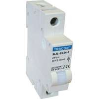 Tracon Electric Sorolható ledes jelzőlámpa, fehér 24V AC