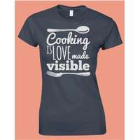 Chefs.hu Cooking is LOVE - női póló