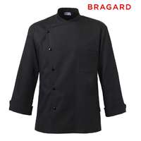 Bragard Bragard JULIUS fekete hosszú ujjú szakácskabát