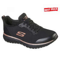 Skechers Skechers - SQUAD SR - női cipő - FEKETE/ARANY