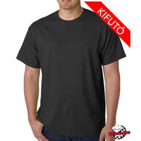 Gildan GILDAN - fekete környakú póló