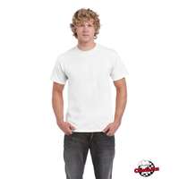 Gildan GILDAN - fehér környakú póló