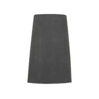 'CALIBRE' HEAVY COTTON CANVAS WAIST APRON - sötétszürke
