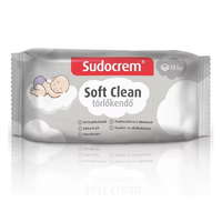 Sudocrem Sudocrem törlőkendő soft clean 55db-os