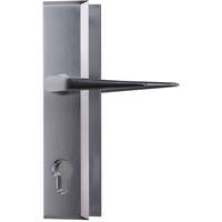 ABUS Biztonsági zárpajzs BP55 Törésvédő pajzs F1 (ezüst) kilincs-kilincs