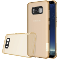  Samsung G955F Galaxy S8 Plus szilikon hátlap - Nillkin Nature - aranybarna