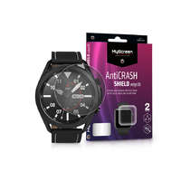  Samsung Galaxy Watch 3 (45 mm) ütésálló képernyővédő fólia - MyScreen Protector AntiCrash Shield Edge3D - 2 db/csomag - transparent
