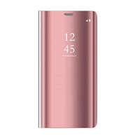  Smart Clear View oldalra nyíló flipes tok - Samsung SM-A546 Galaxy A54 5G - pink