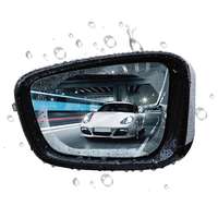 Techsuit átlátszó esőálló fólia (2db) - autós visszapillantó tükörhöz, 95x135 mm