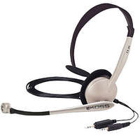 Koss Koss CS95 fejhallgató és headset Vezetékes Fekete, Sárga