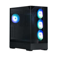 Zalman Zalman P40 Prism Plus Black Midi Tower Fekete