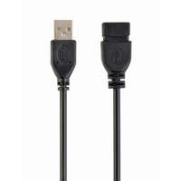 Gembird Gembird CCP-USB2-AMAF-15C USB 2.0 4,6 M USB A Fekete