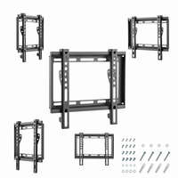 Gembird Gembird WM-42F-04 TV tartókeret 106,7 cm (42") Fekete
