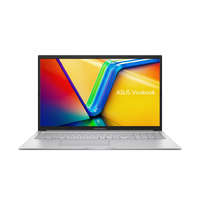 ASUS ASUS Vivobook 17 X1704VA-AU196W Intel® Core™ i7 i7-1355U Laptop 43,9 cm (17.3") Full HD 16 GB DDR4-SDRAM 1 TB SSD Wi-Fi 6 (802.11ax) Windows 11 Home Német Ezüst