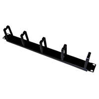 Alantec Alantec PK009 kábelrendező Fali Kábeltartó Fekete 1 db