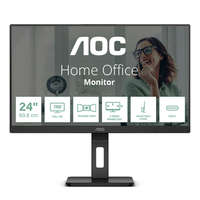 AOC AOC 24P3CV 60,5 cm (23.8") 1920 x 1080 pixelek Full HD LED Fekete