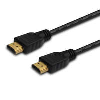 SAVIO SAVIO CL-195 HDMI cable 2 m, black, gold-plated connectors, v2.0 high speed, ethernet/3D
