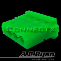 AC Ryan AC Ryan Connectx™ T-Molex power Female - UVGreen 100x T-Molex Female Zöld