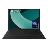 LG LG Gram 17Z90TL-G.AU78G hordozható számítógép Intel Core Ultra 7 256V Laptop 43,2 cm (17") WQXGA 16 GB LPDDR5x-SDRAM 1 TB SSD Wi-Fi 7 (802.11be) Windows 11 Home Fekete